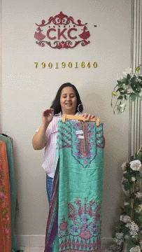 514A Crepe Sea Green Suit Fabric / CKC Crepe Suits