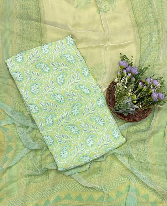 824D CREPE SEA GREEN SUIT FABRIC / CKC CREPE SUITS
