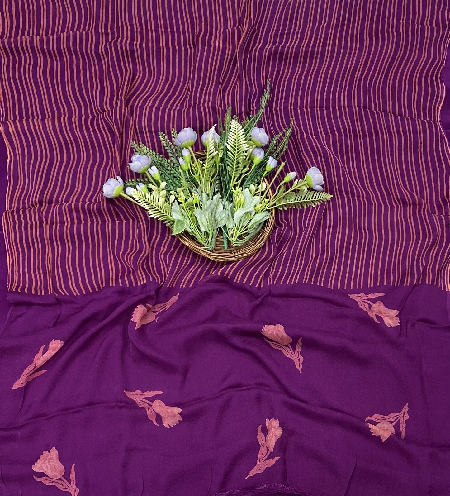 308B Crepe Purple Suit Fabric / CKC Crepe Suits